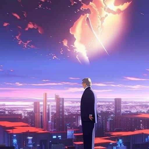 SDXL Trump Next Election :The anime