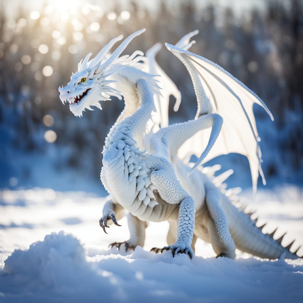 snow dragon