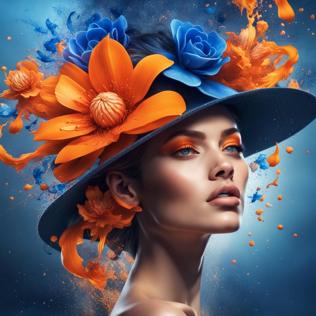 Beauty with a hat1  by @Saad S Khalis