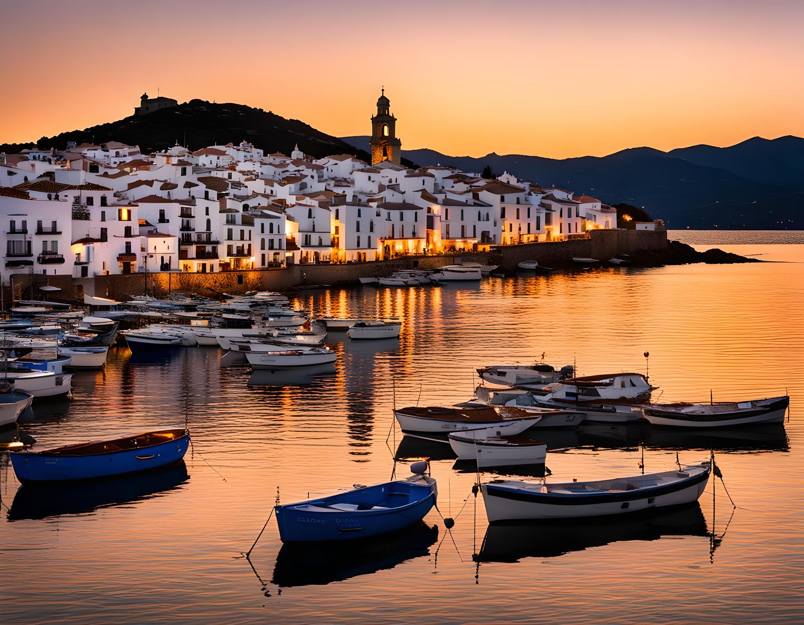 Mediterranean sunset  by @Sig