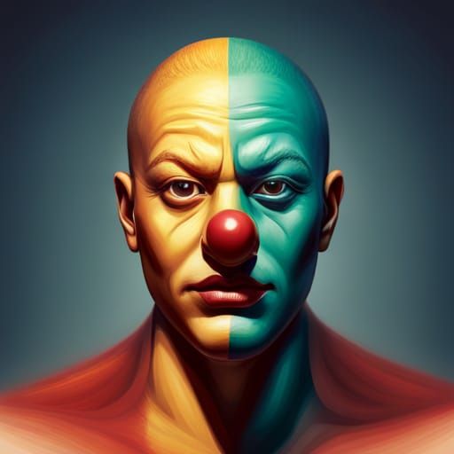 a person with the soul of a clown