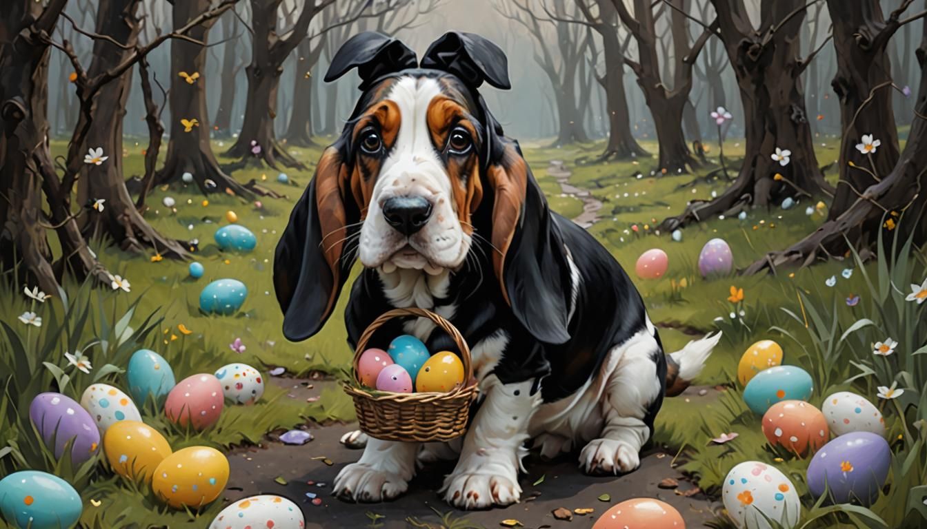 EVERYONE WANTS TO BE THE EASTER BUNNY  by @BIG