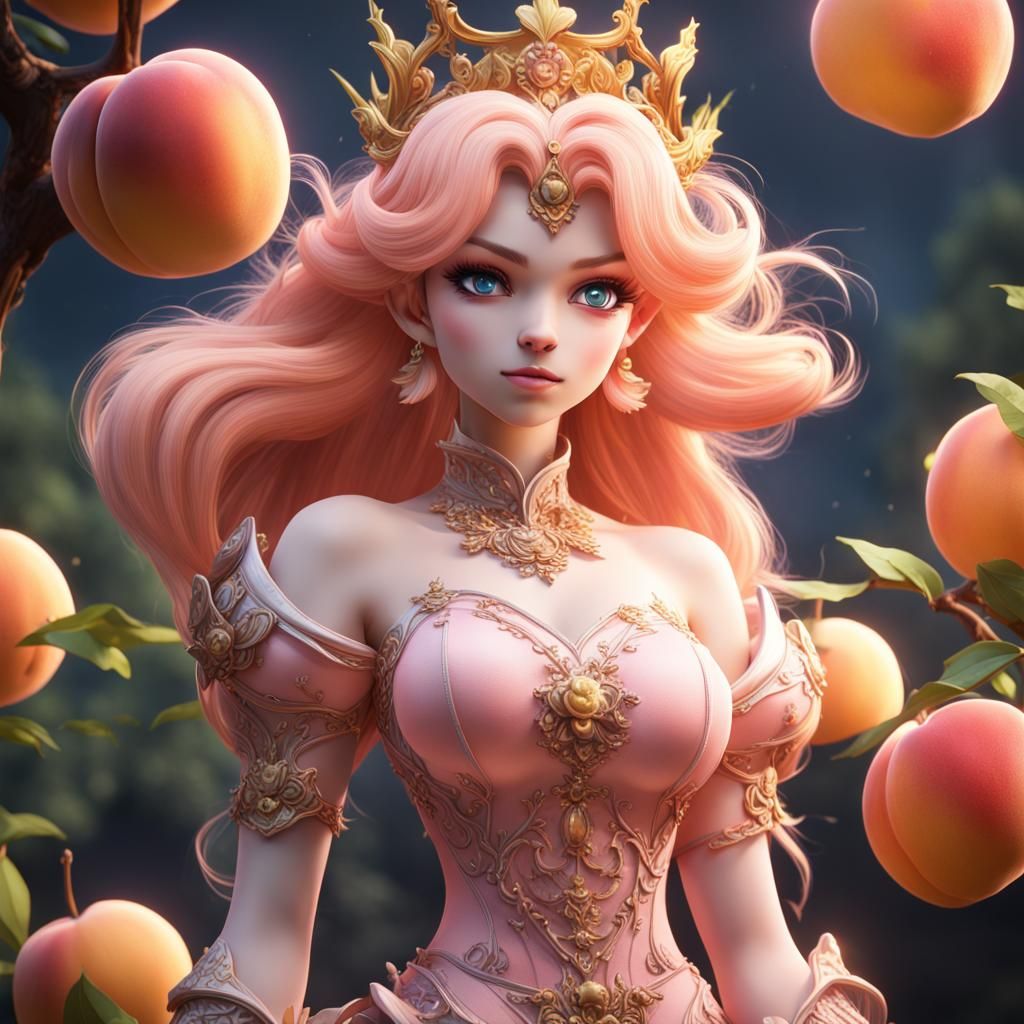 priness peach as anime