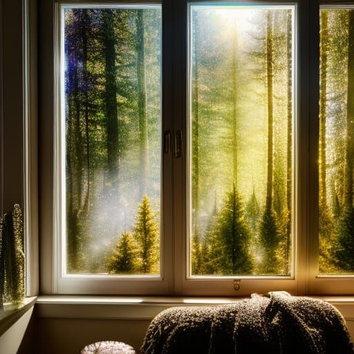 Forrest from te window  by @Pim