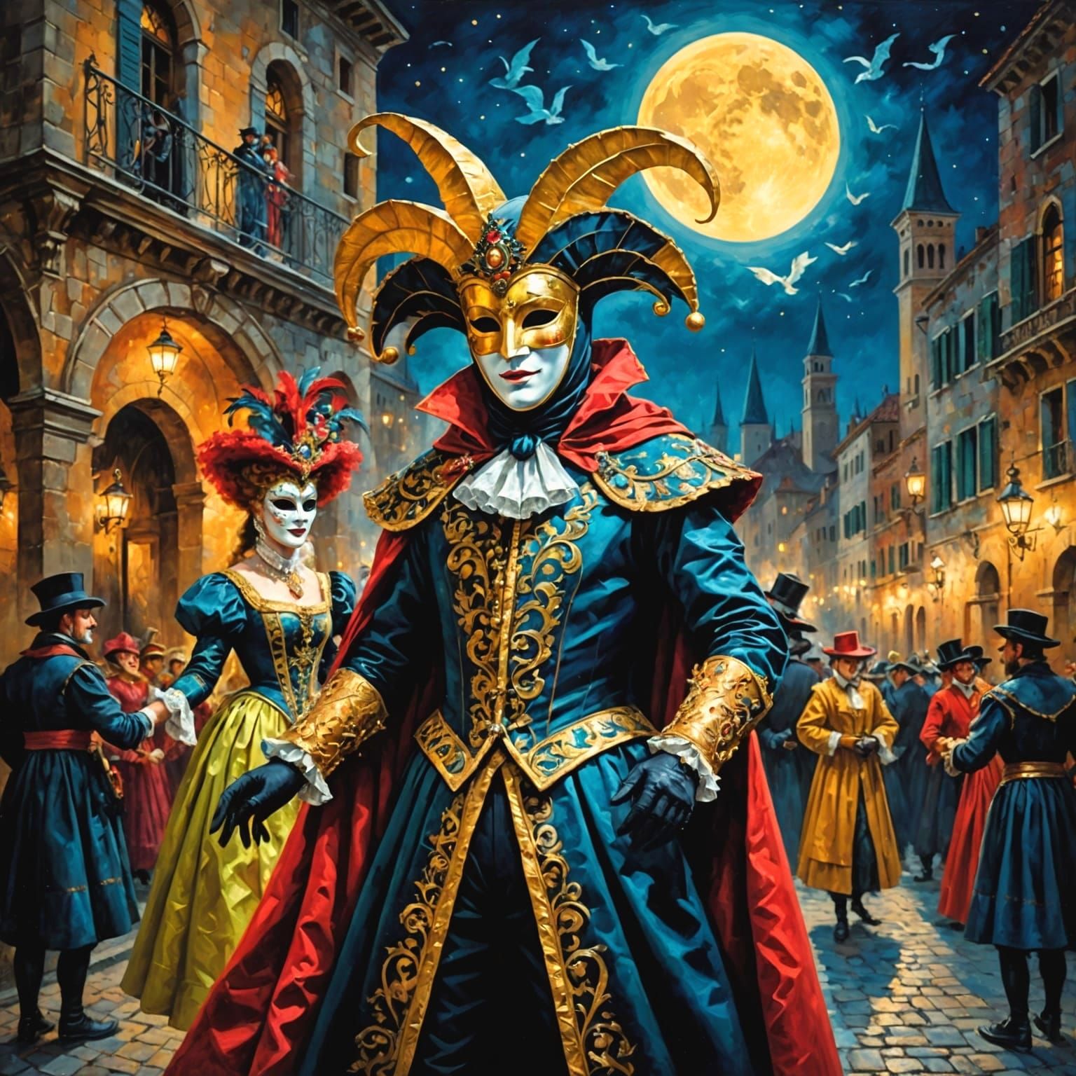 Masquerade Days.  by @Patricia Maffezzini