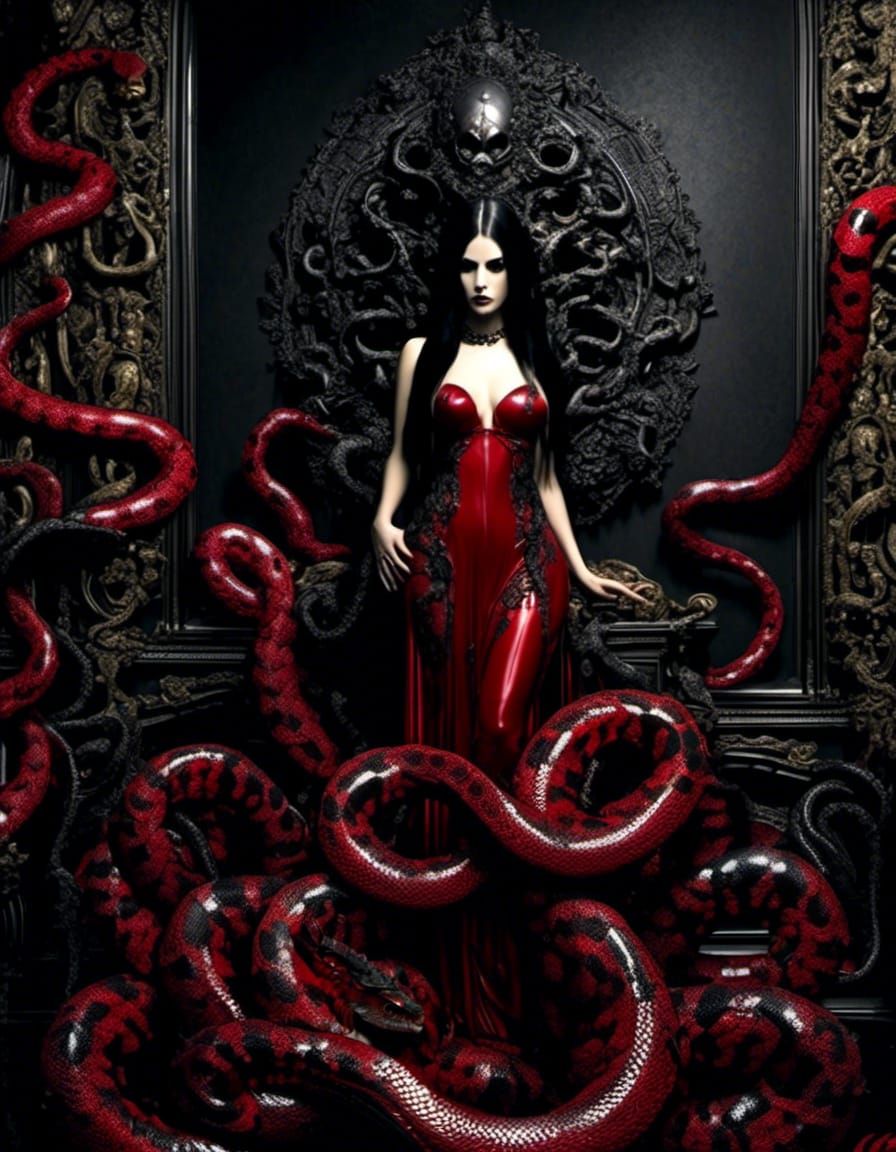 Red Snake Woman 2