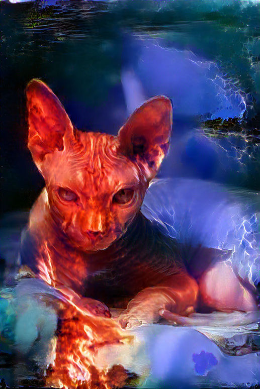 Fire Cat Deity