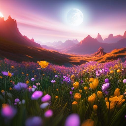 Field of Cosmos (daytime)
