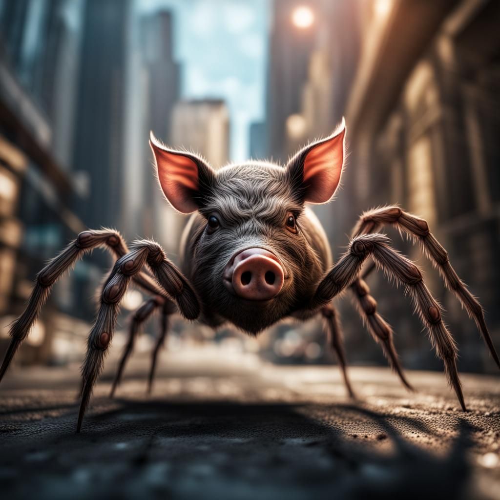 Spider pig