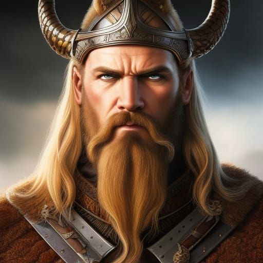 Viking Warrior - AI Generated Artwork - NightCafe Creator