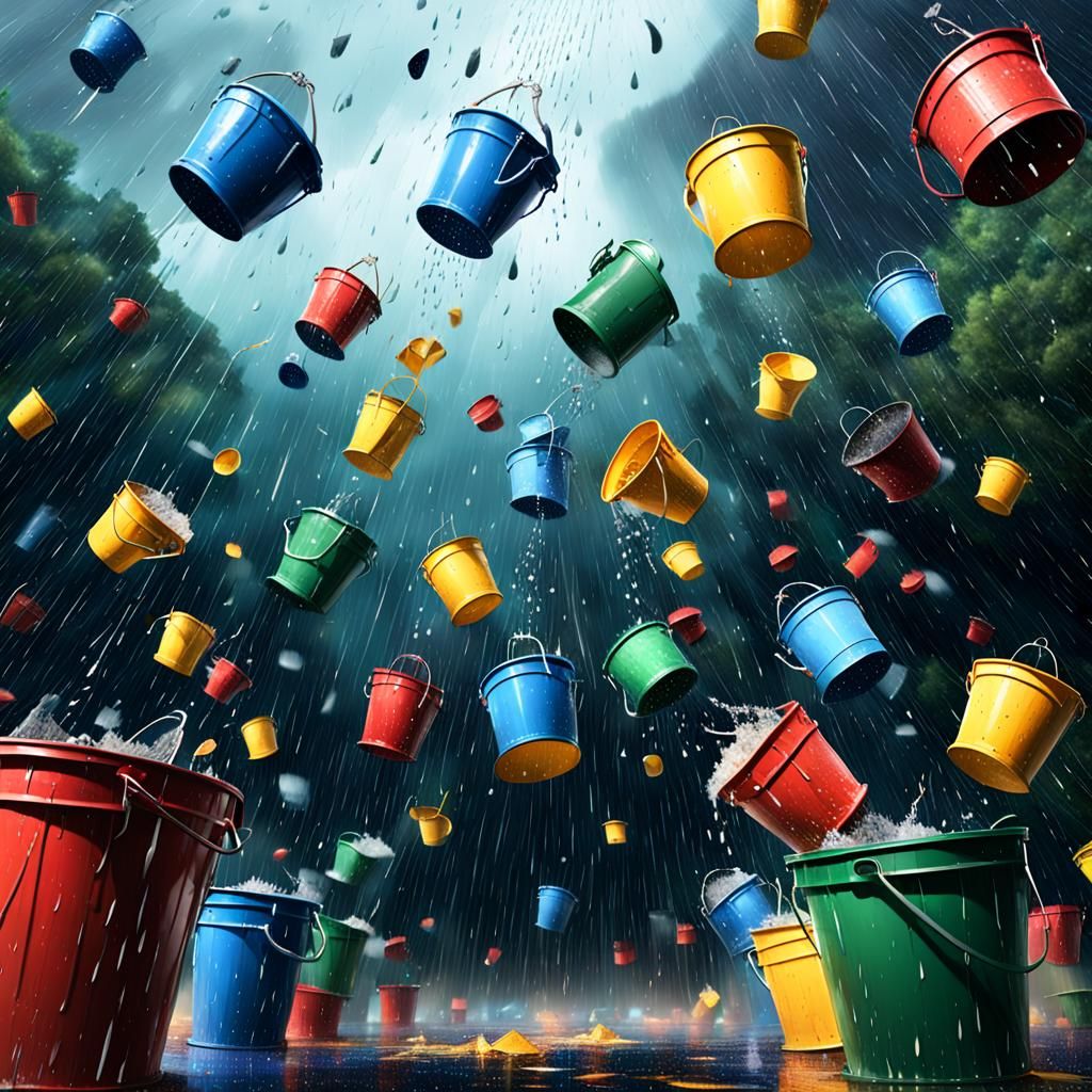 Coming Down in Buckets