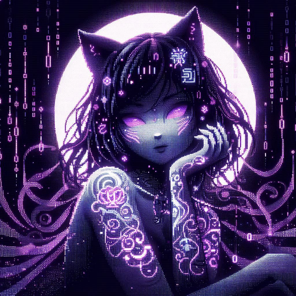 Her soul glows in the moonlight