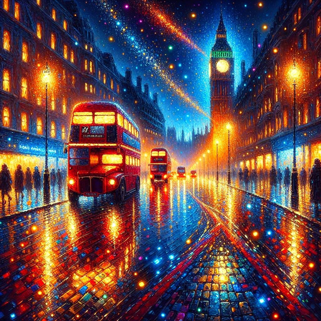London's Starlight Rain