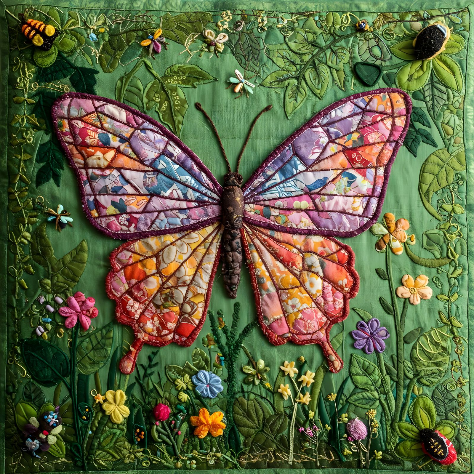 Brought to life by skilful hands... 🦋