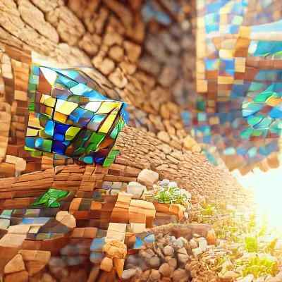 Minecraft 8K 3D 8k resolution beautiful polished artwork