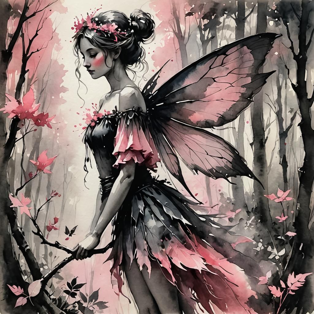 Fairy in the Woods