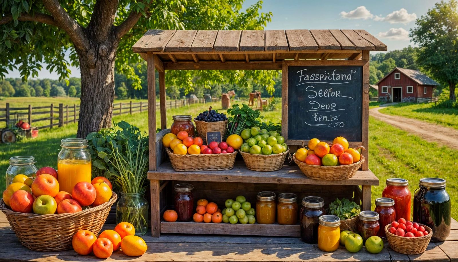 🍓 Whimsical Farmstand 🍎  by @The Leycer