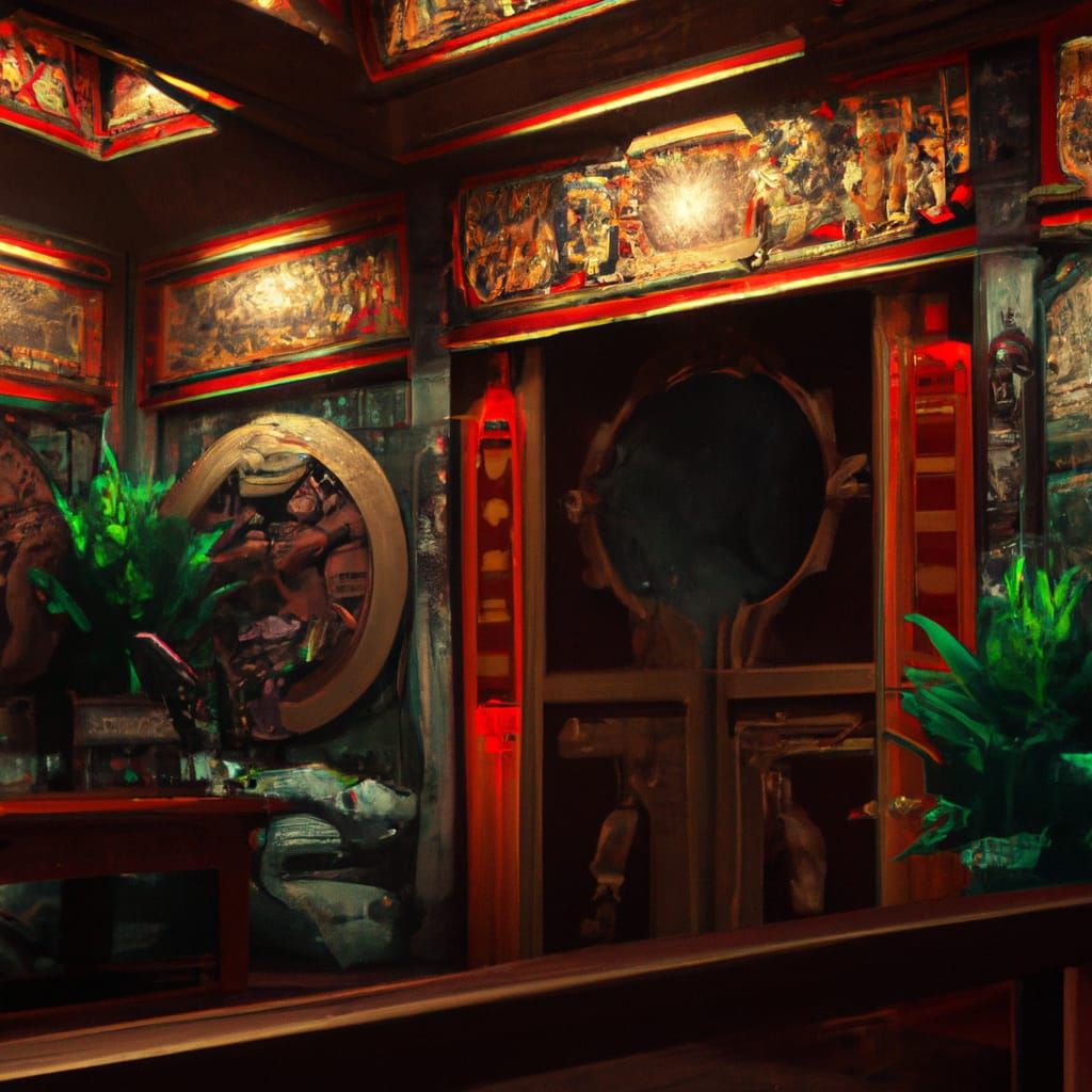 Chinese Screen in Traditional Interior Design