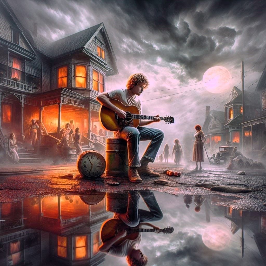 Changing Shades Within The Evening..