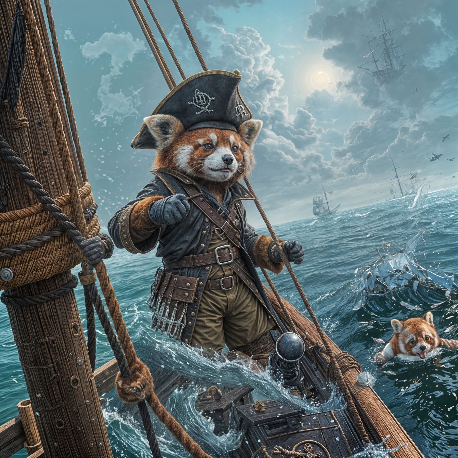 Man overboard   by @Tilted25