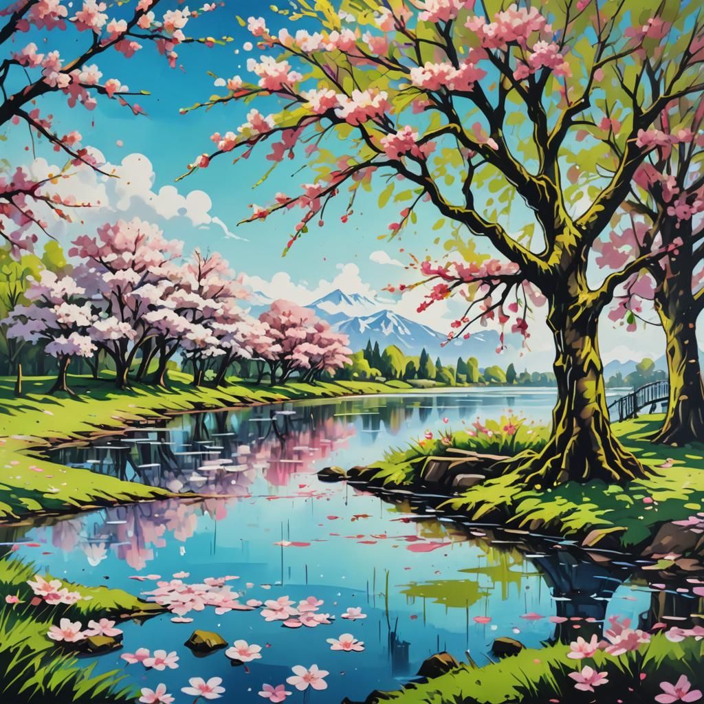 Cherry blossoms
