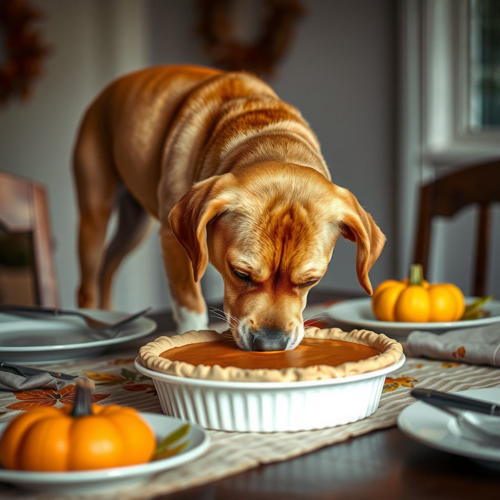 Dog + Pie