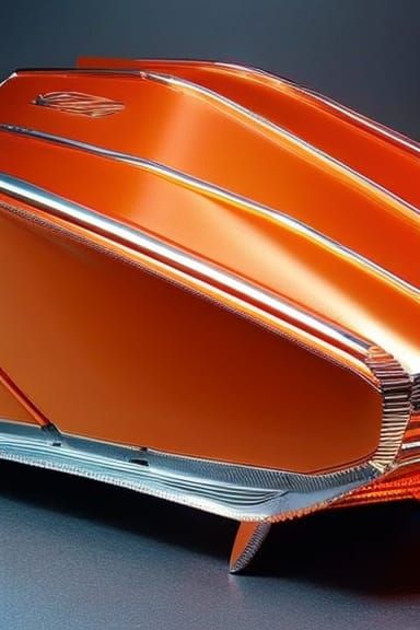 Car 🚨, Made With foil and toothpicks, The HyperOrange Beast...