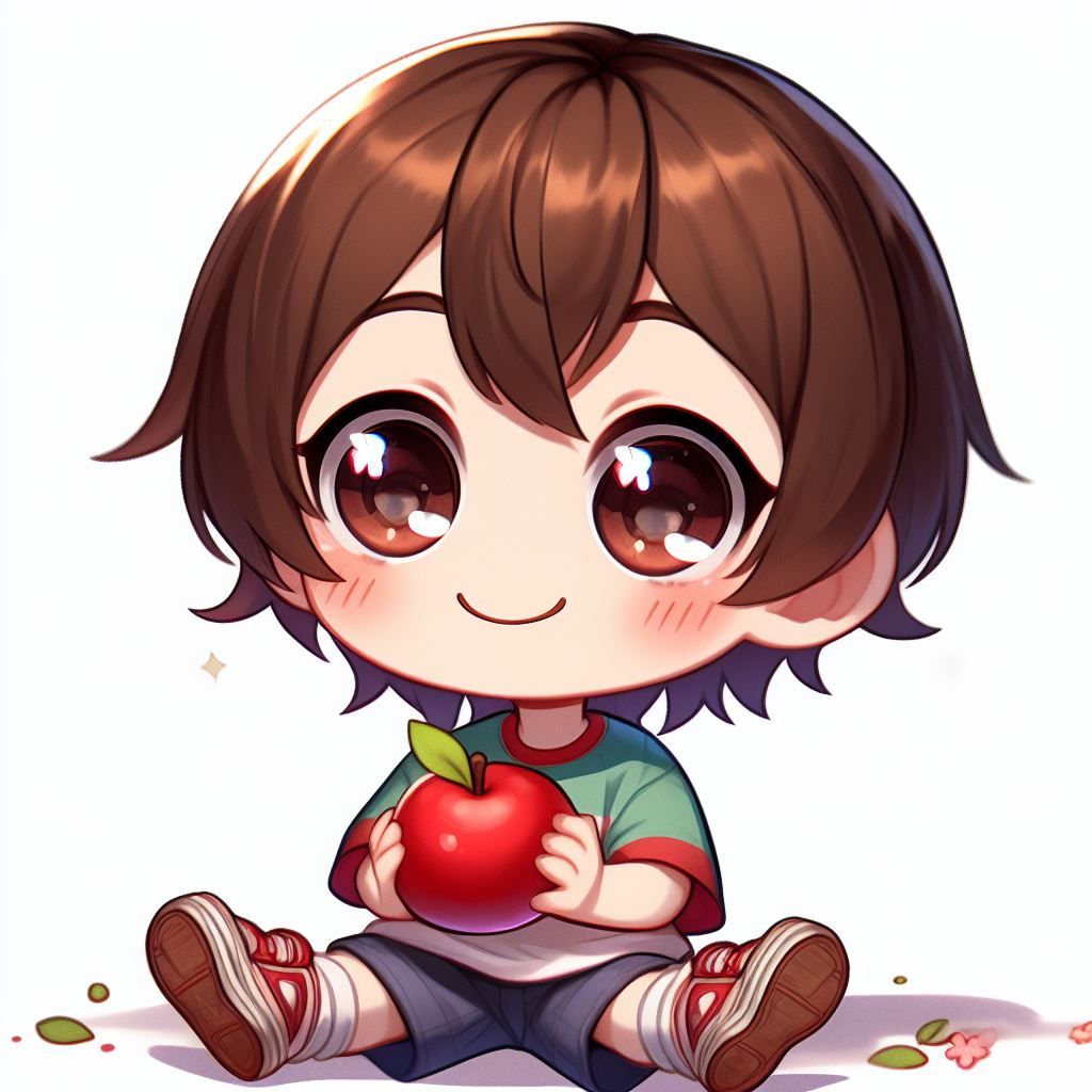 Chibi Apple Delight