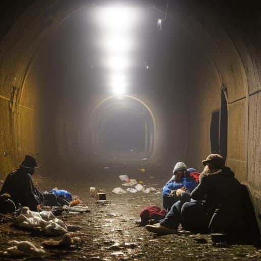 homeless people   by @Vaclava