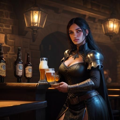 bar waitress