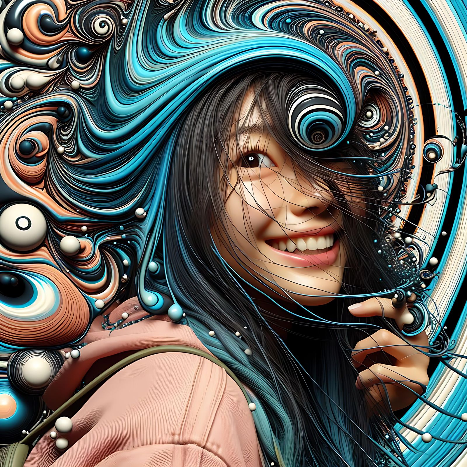 Trippy illusion Characters