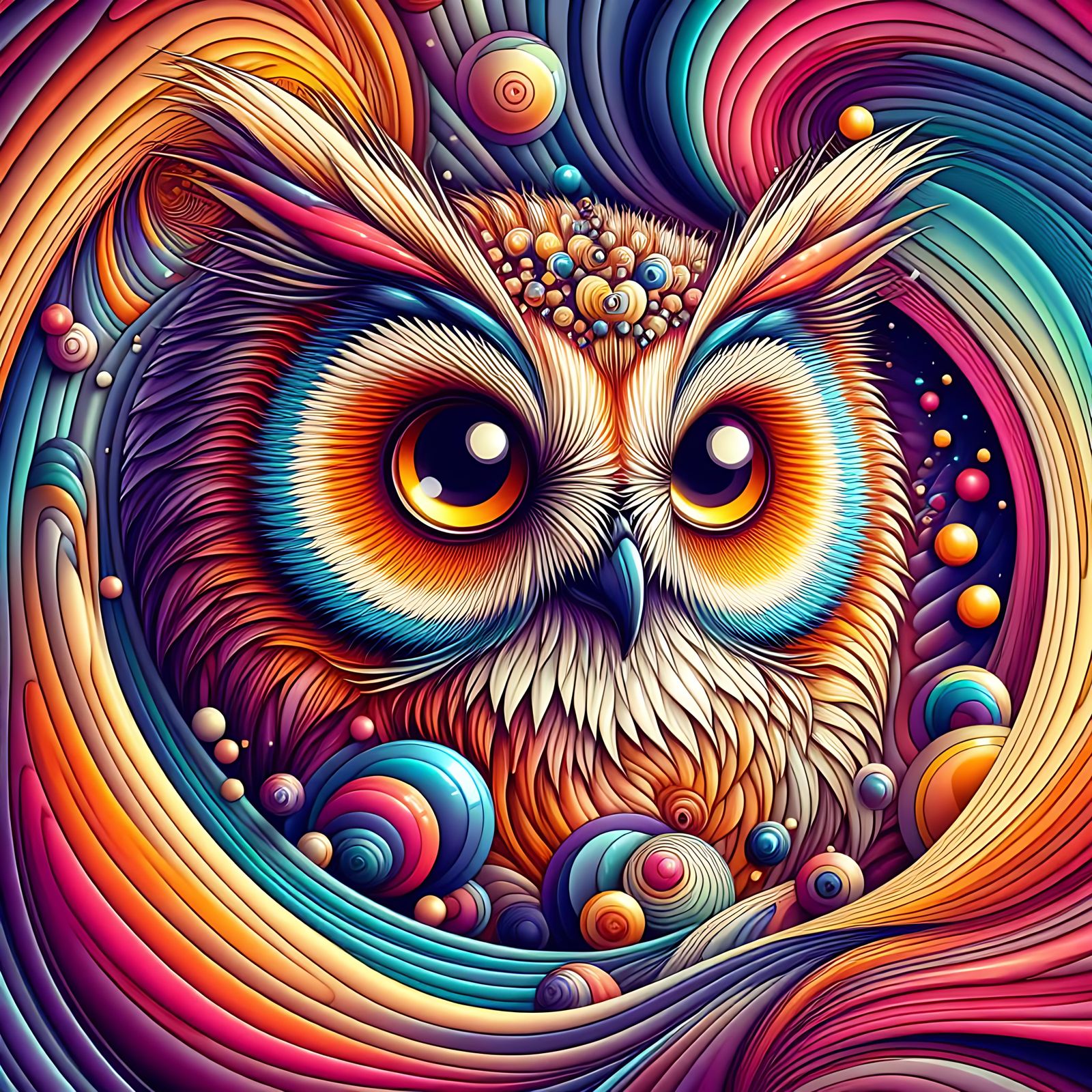 Trippy illusion Characters