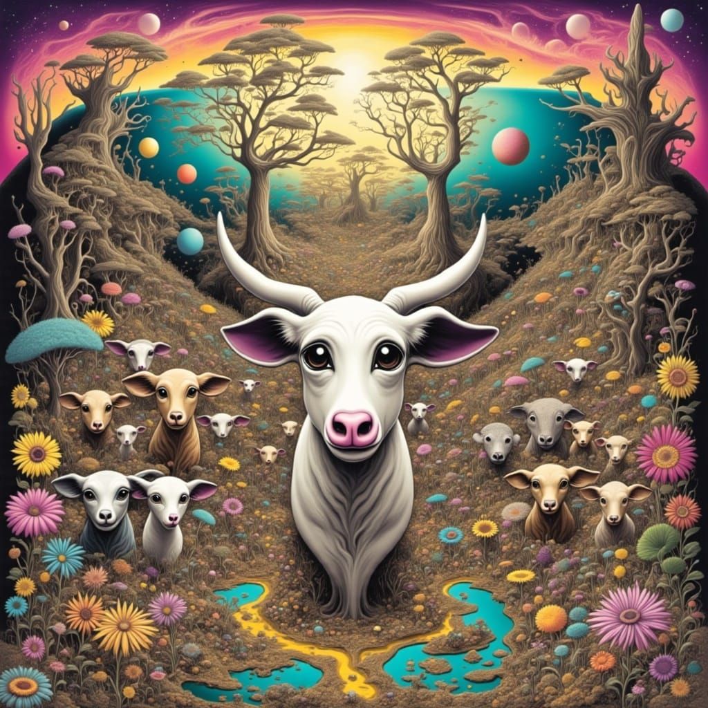  <lora:CrAzYToWn:1.0> Alien farm