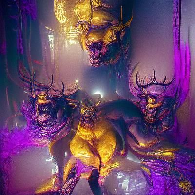 three headed beast from the depths of hell