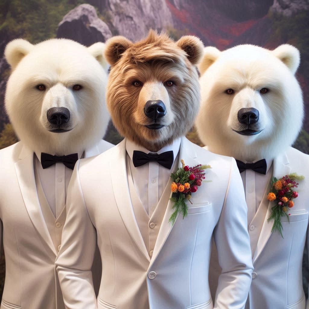 Bear-Groom & The Best Men