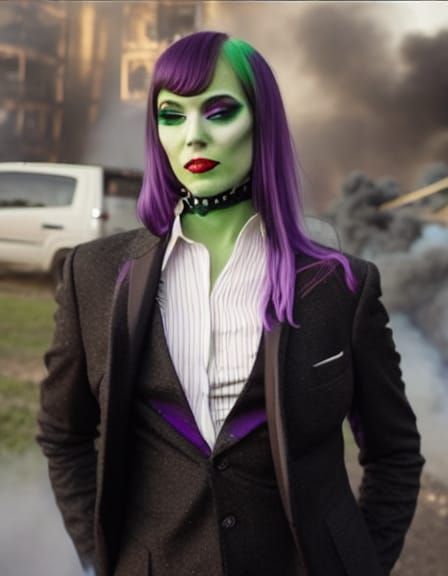 Rashida Jones as The Joker