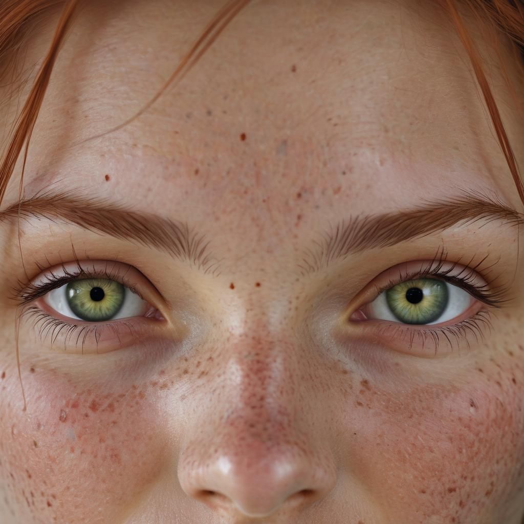 Green eyes
