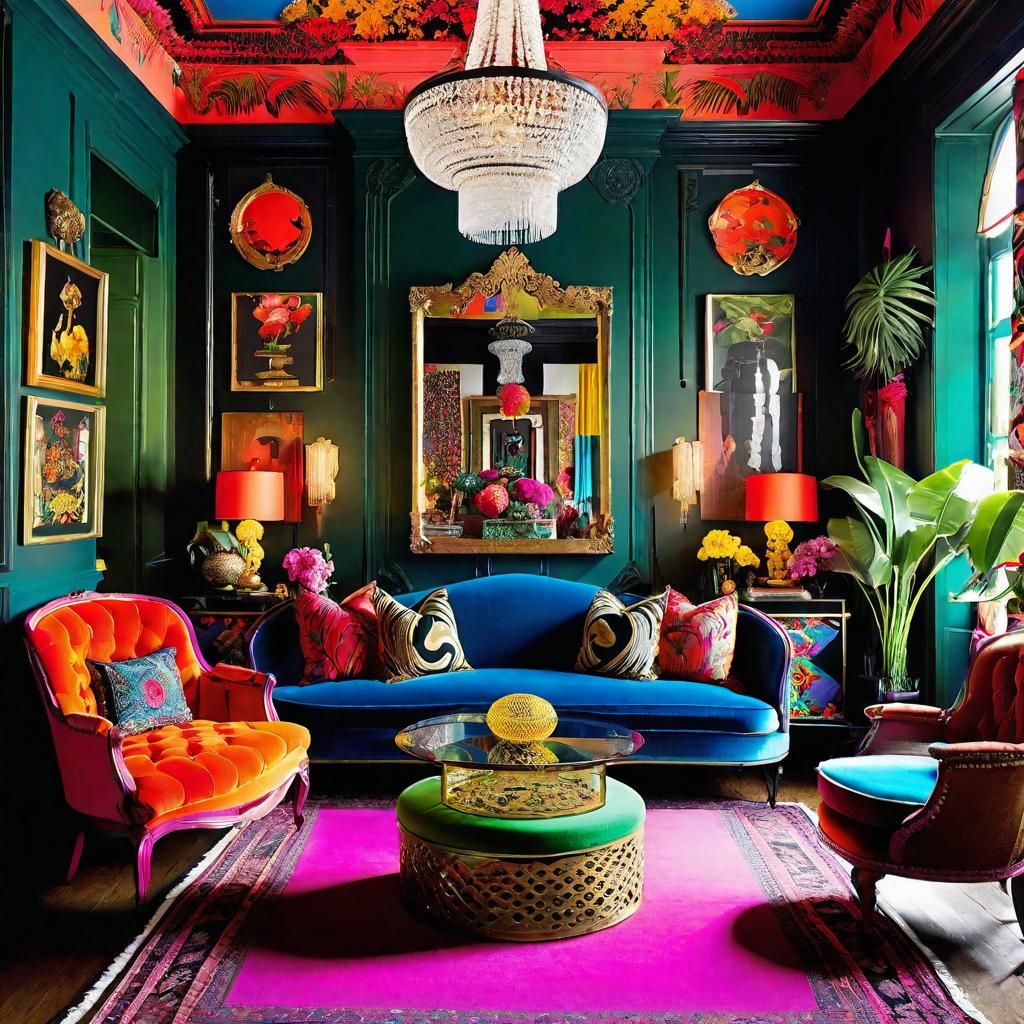 Victorian style maximalist decor, Maximalist interior design, Bold home ...