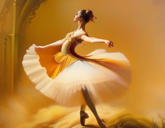 Prima Ballerina - AI Generated Artwork - NightCafe Creator