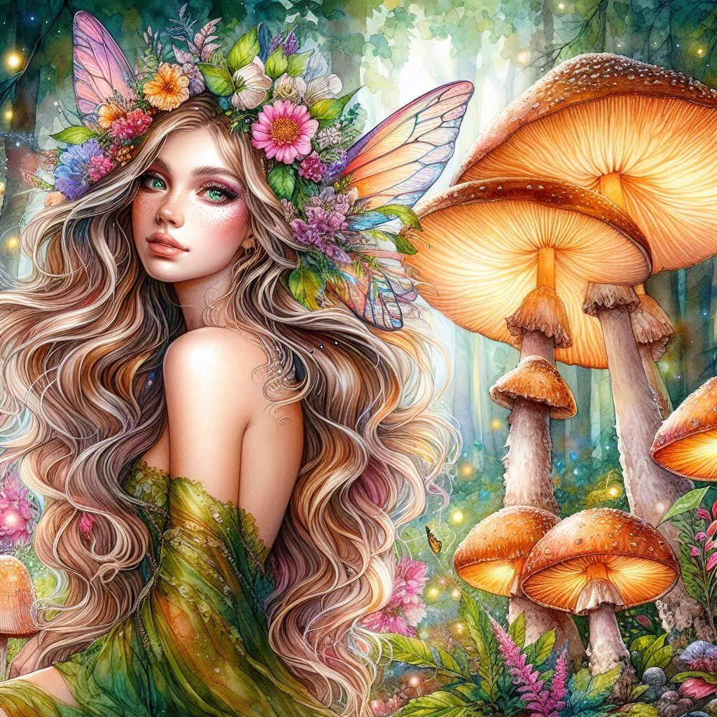 Mushroom fairyland