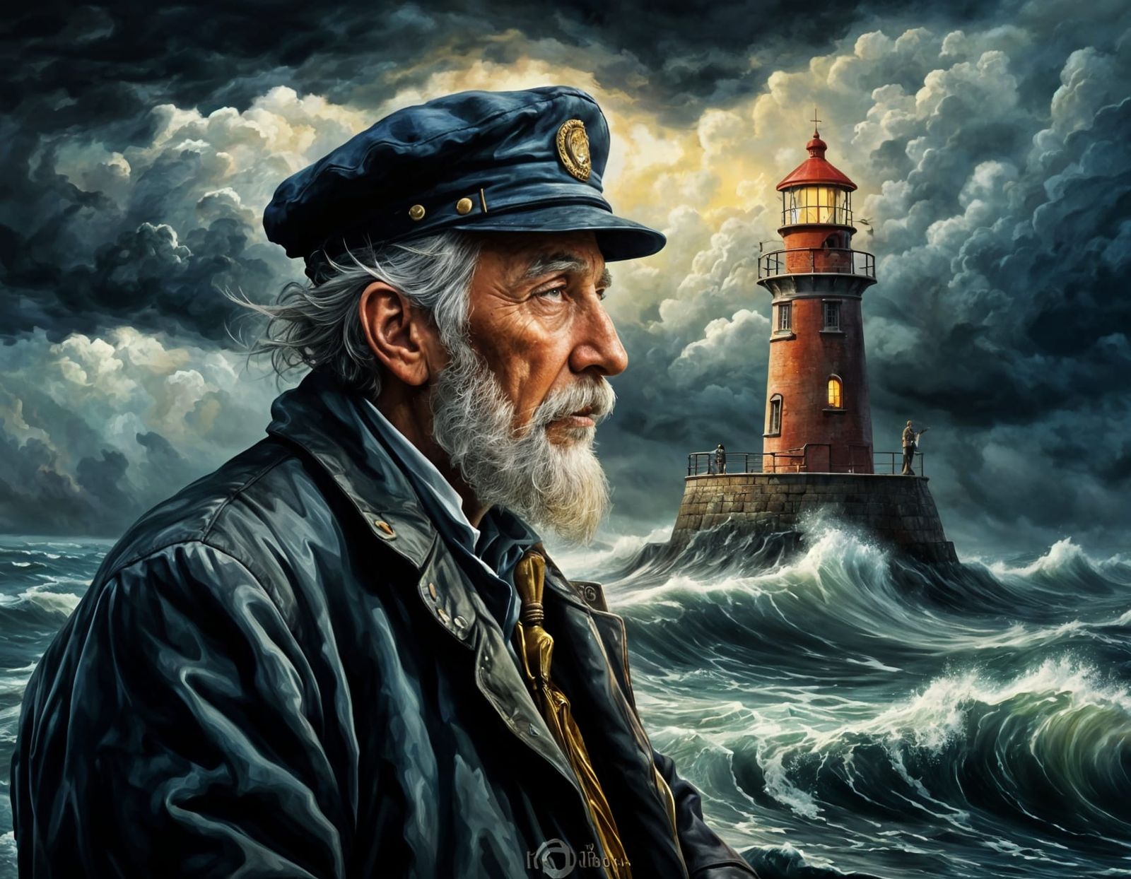 The Lighthouse Keeper  by @BlueJeanRock