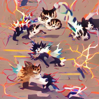 Chaotic and powerful cats
