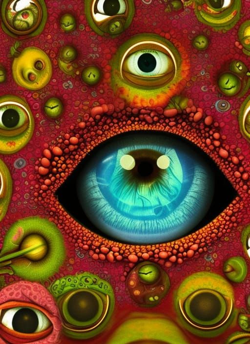 Eyes see You - AI Generated Artwork - NightCafe Creator