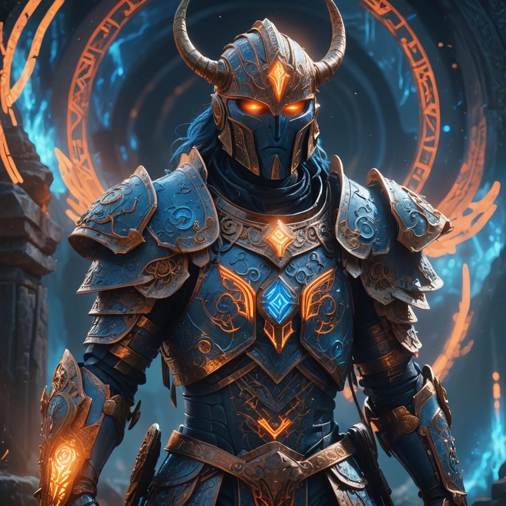 Mystical Being in Surreal Dreamlike Realm