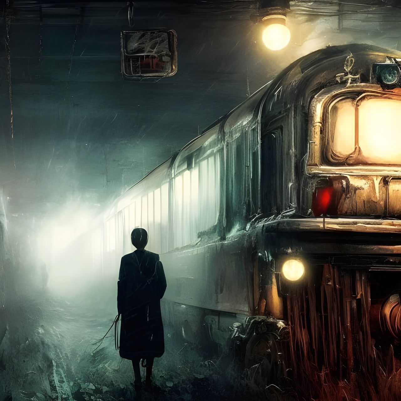 “Just one last passenger”  by @WhiteHatGFX