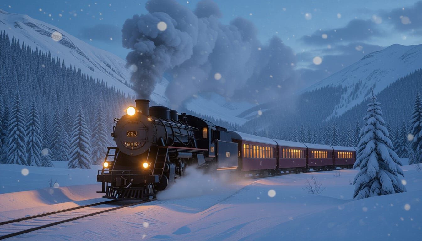 The Last Train Through Frost