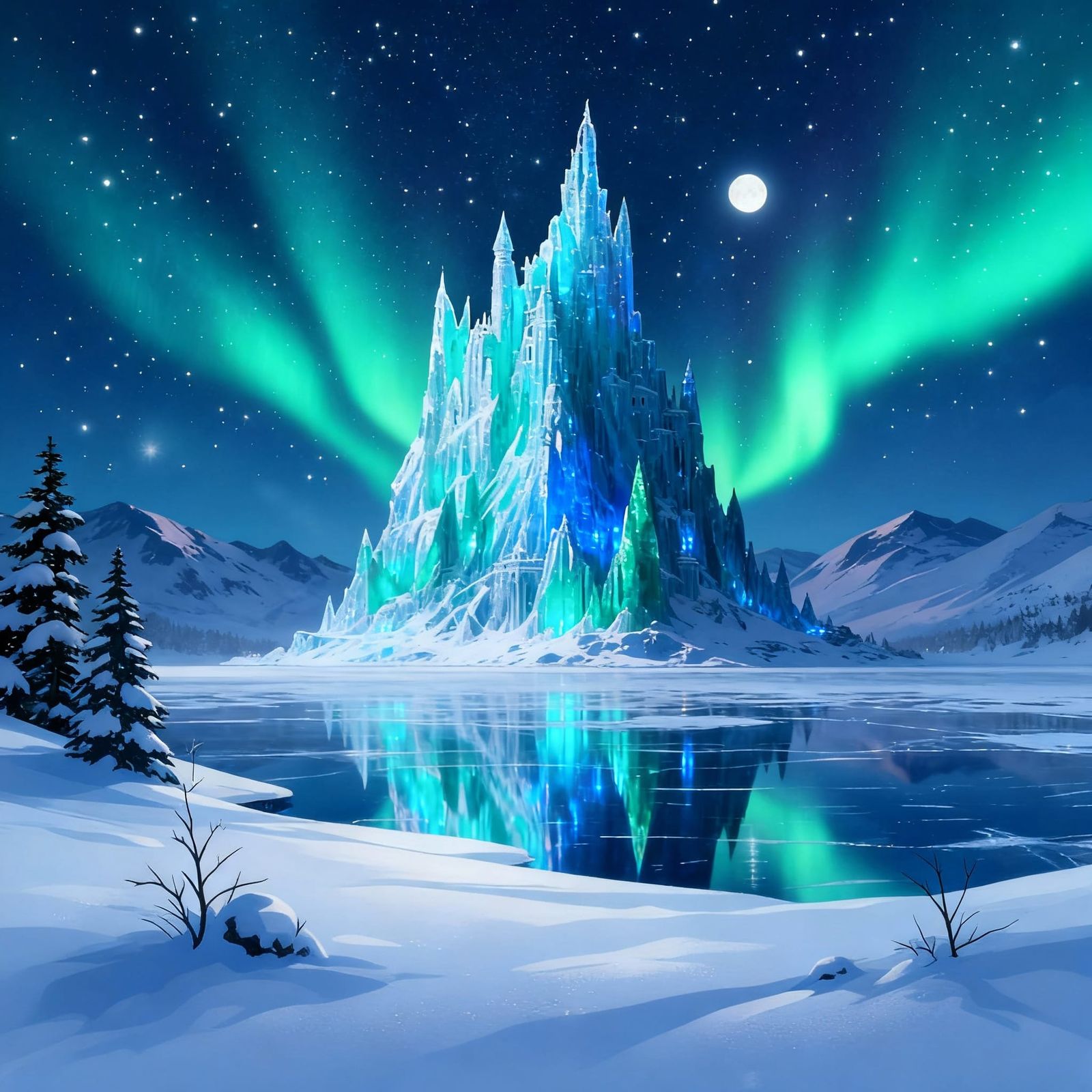 《永夜的王冠：極光為之燃燒》