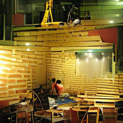 Constructing a night Cafe studio