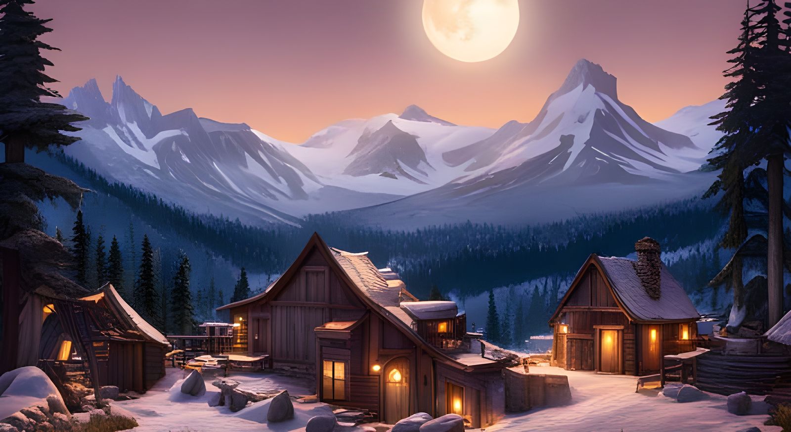 A Village in the Countryside