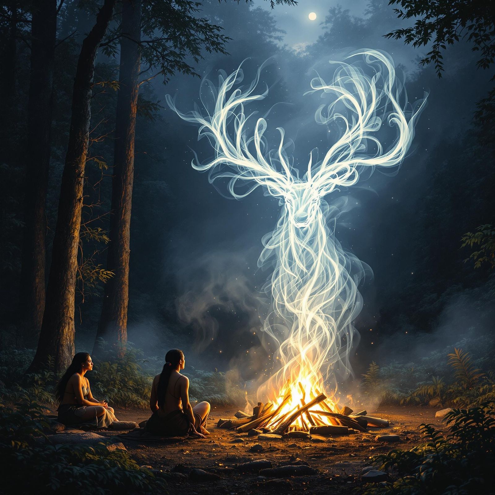 Spirit Deer  by @Rogue Bayman